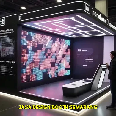 jasa design booth semarang